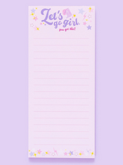 Lets Go Girls Notepad