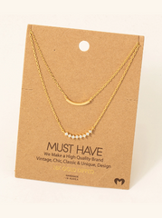 Layered Gold Necklace