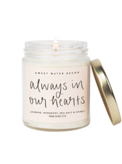 In Our Hearts Candle