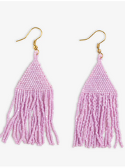 Ink & Alloy Lavendar Earrings