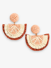 Ink & Alloy Grapefruit Earrings