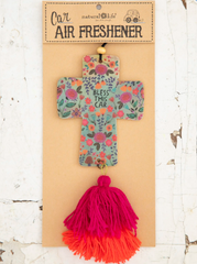Natural Life Cross Freshener