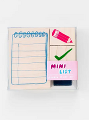 Mini List Stamp Kit
