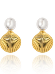 Pearl Dangle Earrings