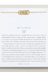 My Circle Dainty Bracelet