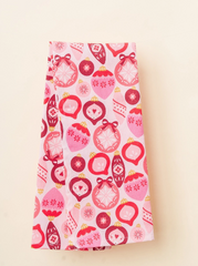 Merry Ornament Tea Towel