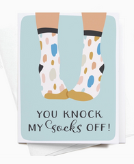Knock My Socks Greeting Card