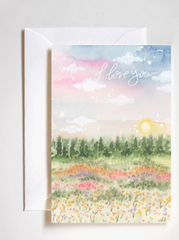 Love You Landscape Card