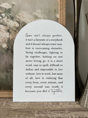 Love Isn't Always Sign