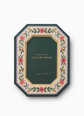 Paper Wrapped Floral Frame