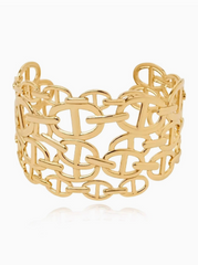 Gold Statement Cuff