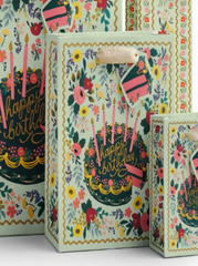 Floral Cake Medium Bag
