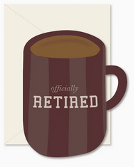 Officially Retired Mug Card