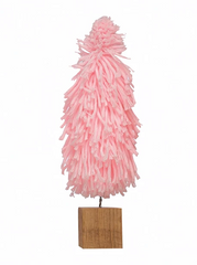Pink Yarn Tree