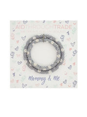 Lavender Mommy & Me Bracelets