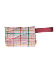 Pretty Plaid Wristlet