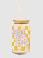 One-of-a-Kind Glass Tumbler