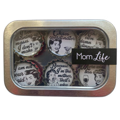 Mom Life Magnets