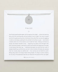 Pause Necklace