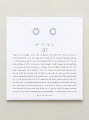 My Circle Stud Earrings