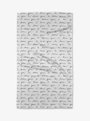 List of Love Tea Towel