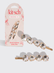 Gemstone Bobby Pins Set