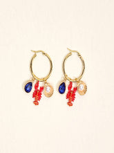 Hoop Earrings–Under the Sea