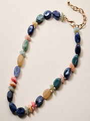 Organic Resin Bead Necklaces