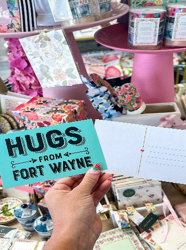 Hugs From Postcard