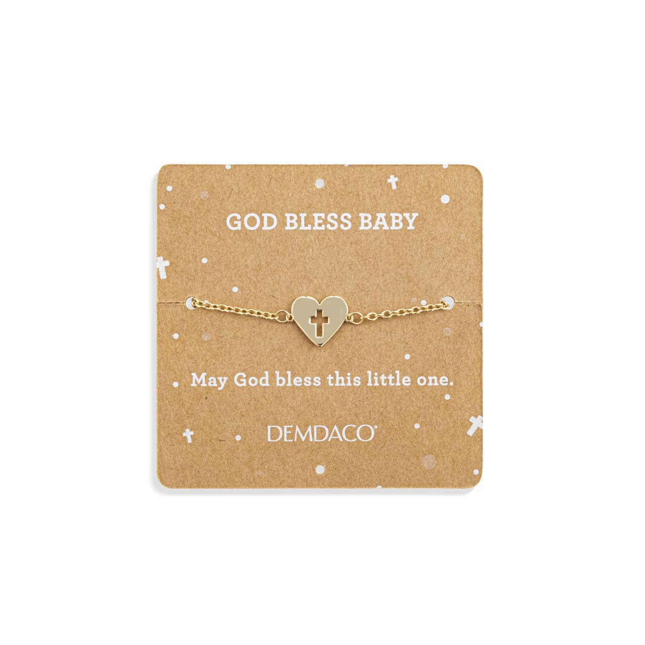 God Bless Baby Lamb + Bracelet