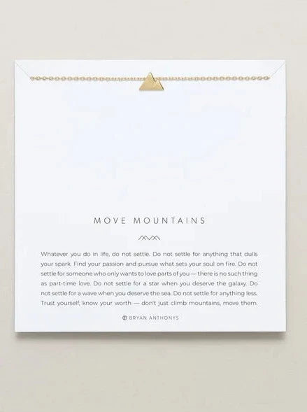 Move Mountains Necklace