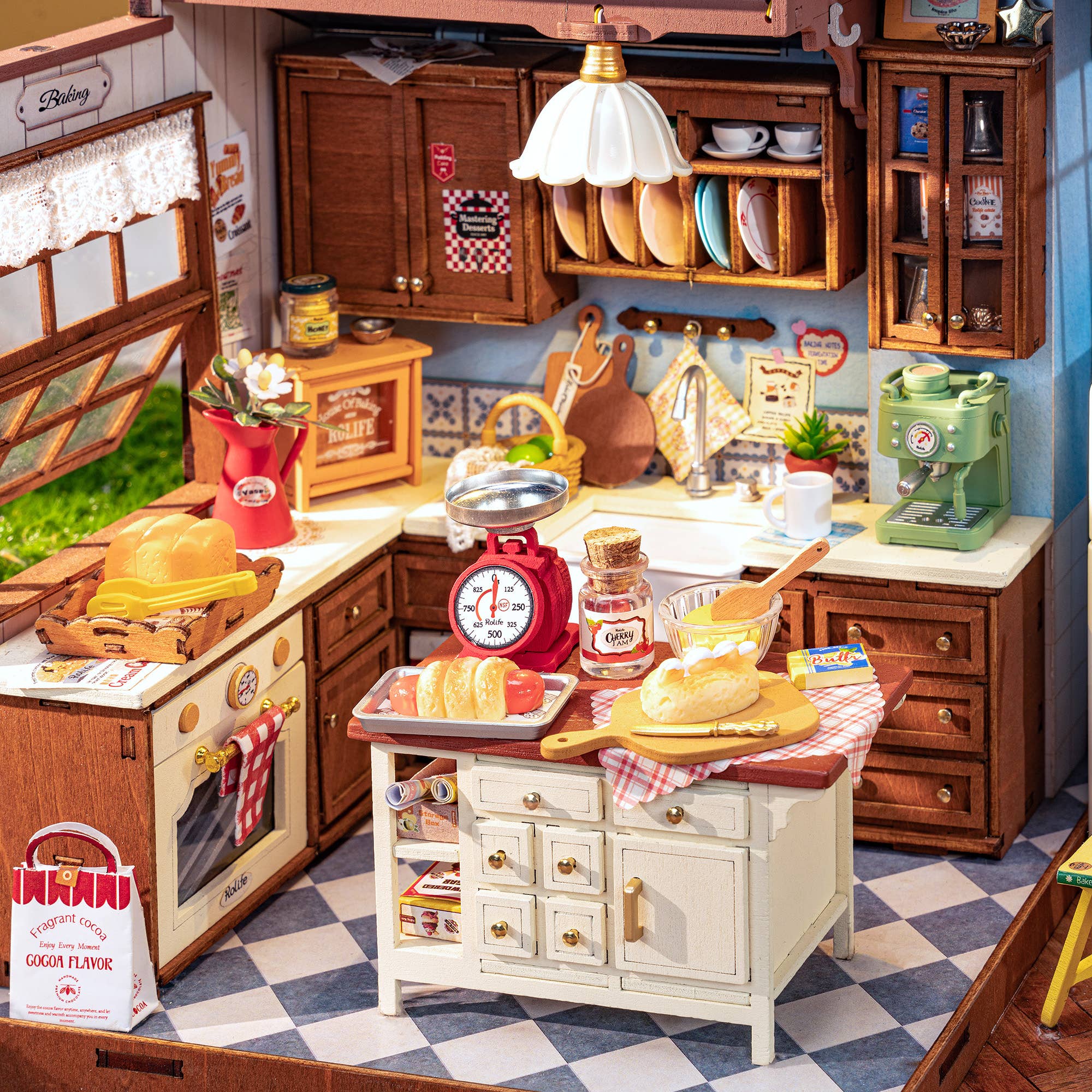 Miniature House Kit: Baking Kitchen