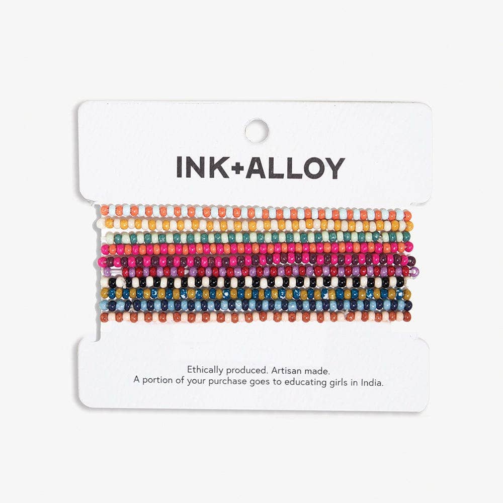 Multi 10 Strand Stretch Bracelets