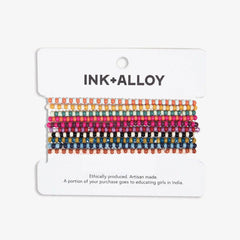 Multi 10 Strand Stretch Bracelets