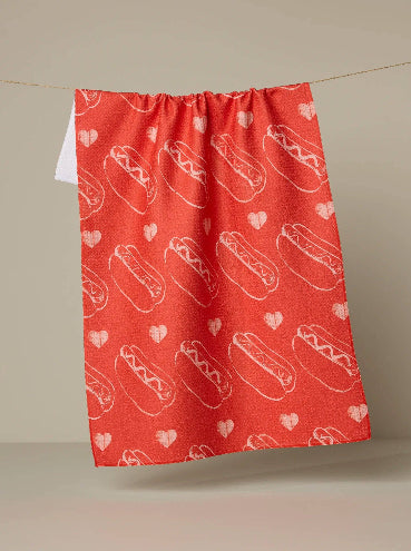 Lovely Franks Tea Towel