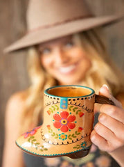 Folk Boot Mug