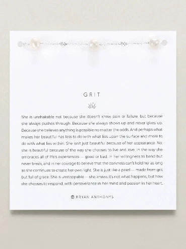 Grit Pearl Beaded Bracelet