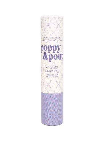 Lavender Cream Puff Lip Balm