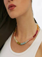 Natural Stone Semi-Precious Necklaces