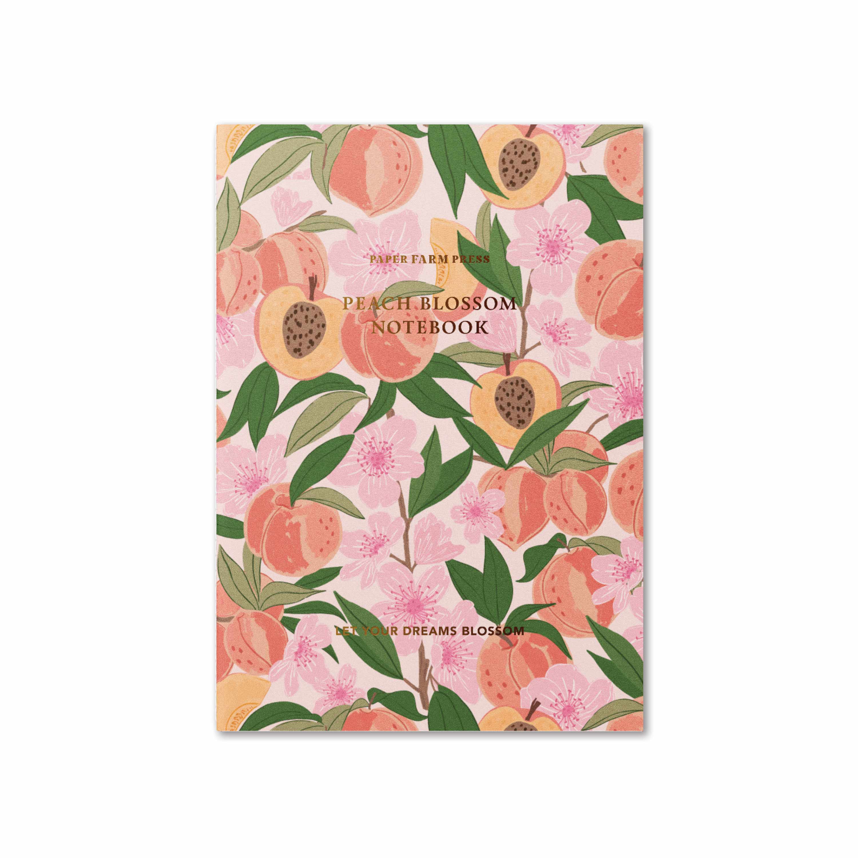 Let your Dreams Blossom Stitched Notebook