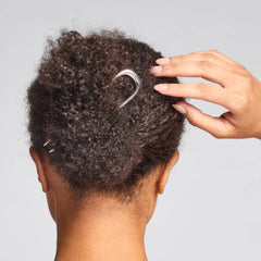French Silver Hair Pin