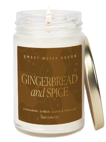 Gingerbread Candle