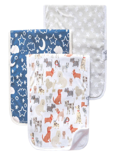 Puppy Pals Burp Cloths