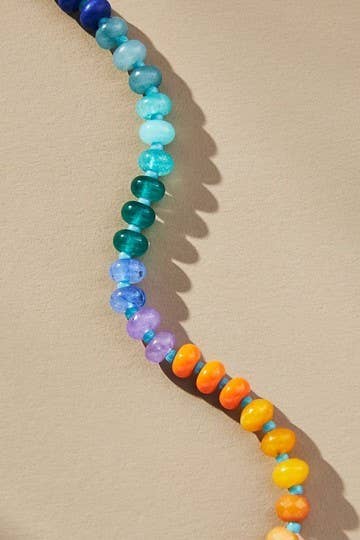 NATURAL AGATE GLASS Necklace