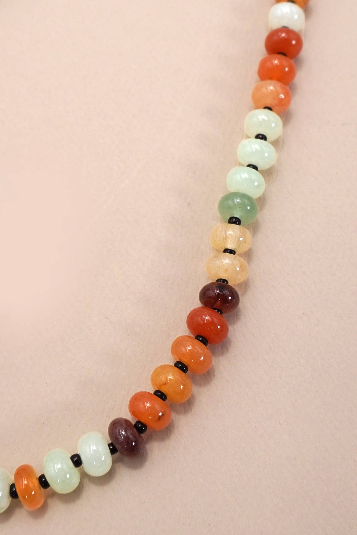 NATURAL AGATE GLASS Necklace