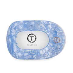 Flat Round Hair Clip | Large | Blue Lagoon