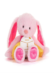 Pink Bunny & Dance Necklace