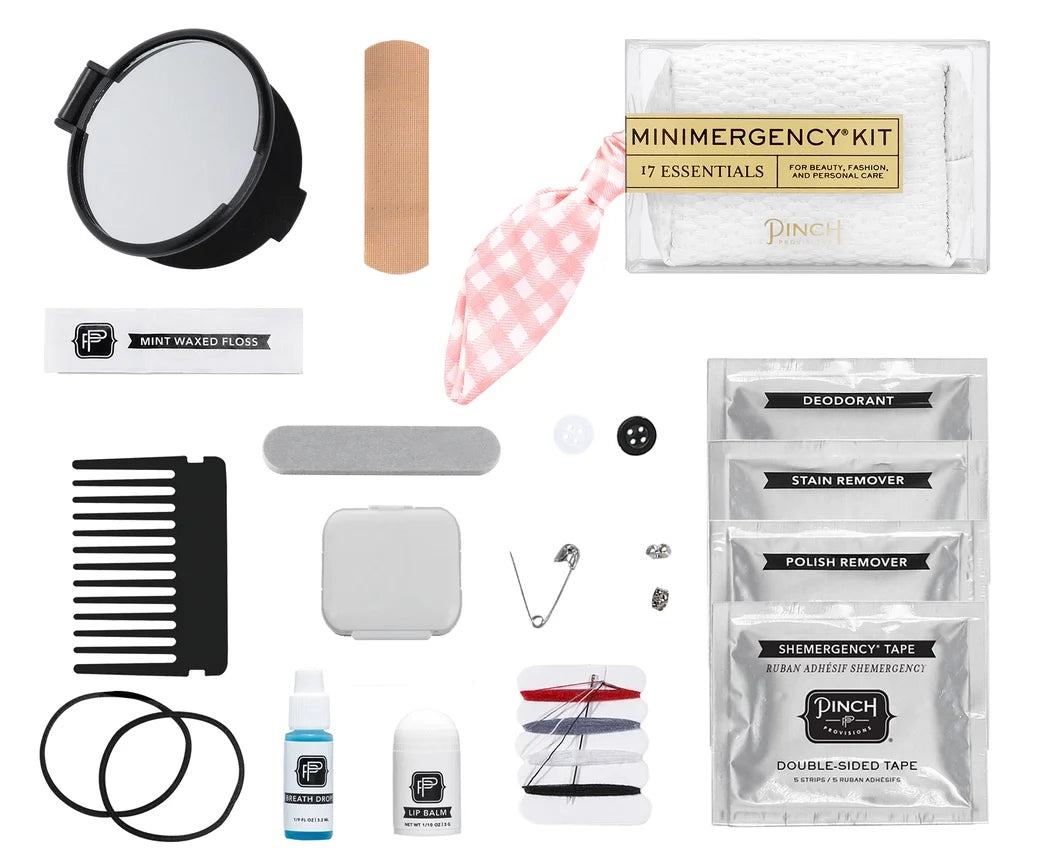 Gingham Minimergency Kit