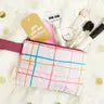 Pretty Plaid Wristlet