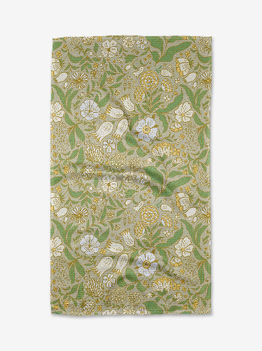 Golden Summer Tea Towel